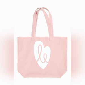 Ellie Activewear Limited Edition Blush Canvas Tote Bag